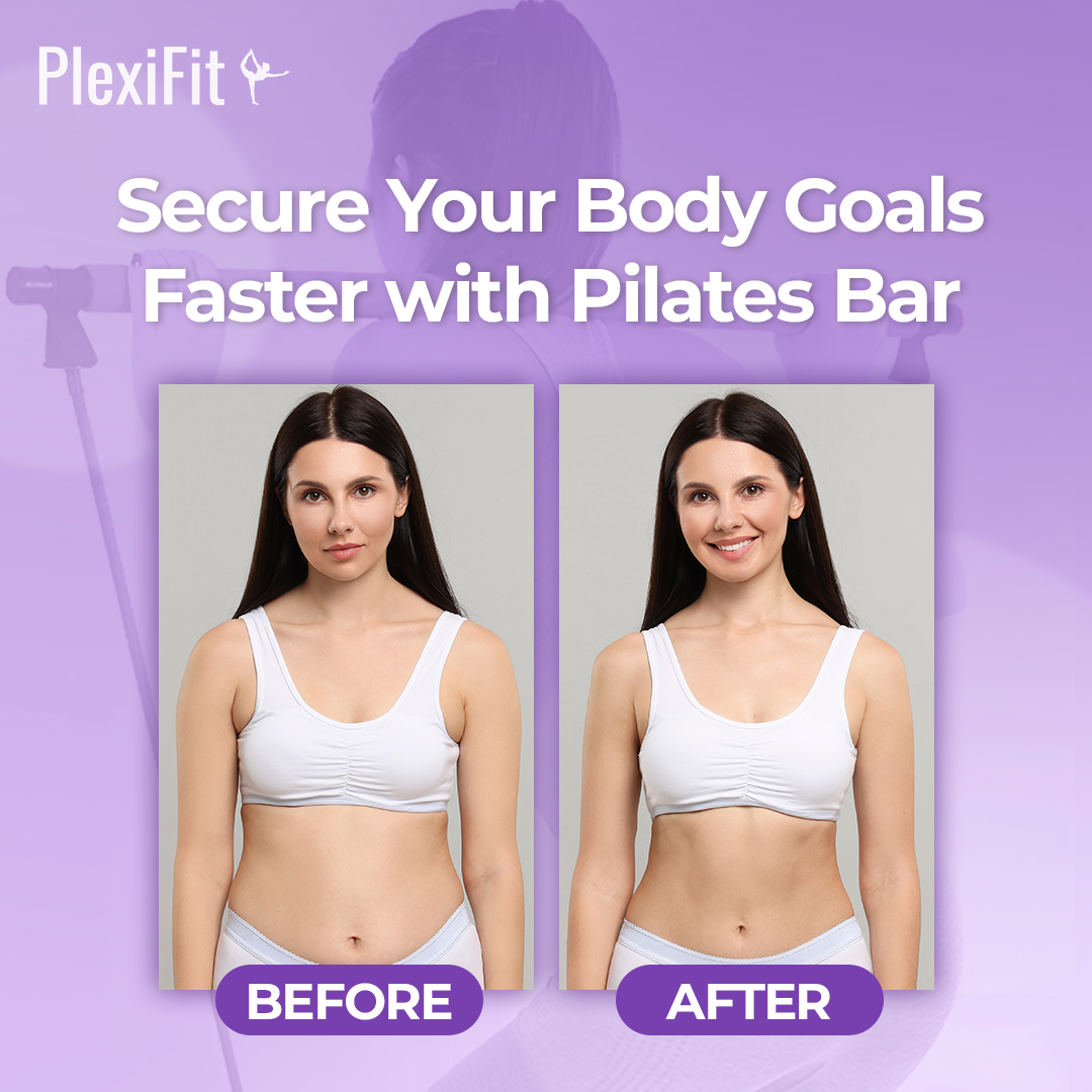 PlexiFit™ Pilates Bar & Resistance Band